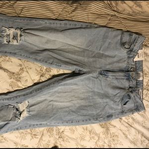 Brand New Cotton On Ripped Mom Jeans